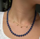 复古标记 9 克拉青金石项链