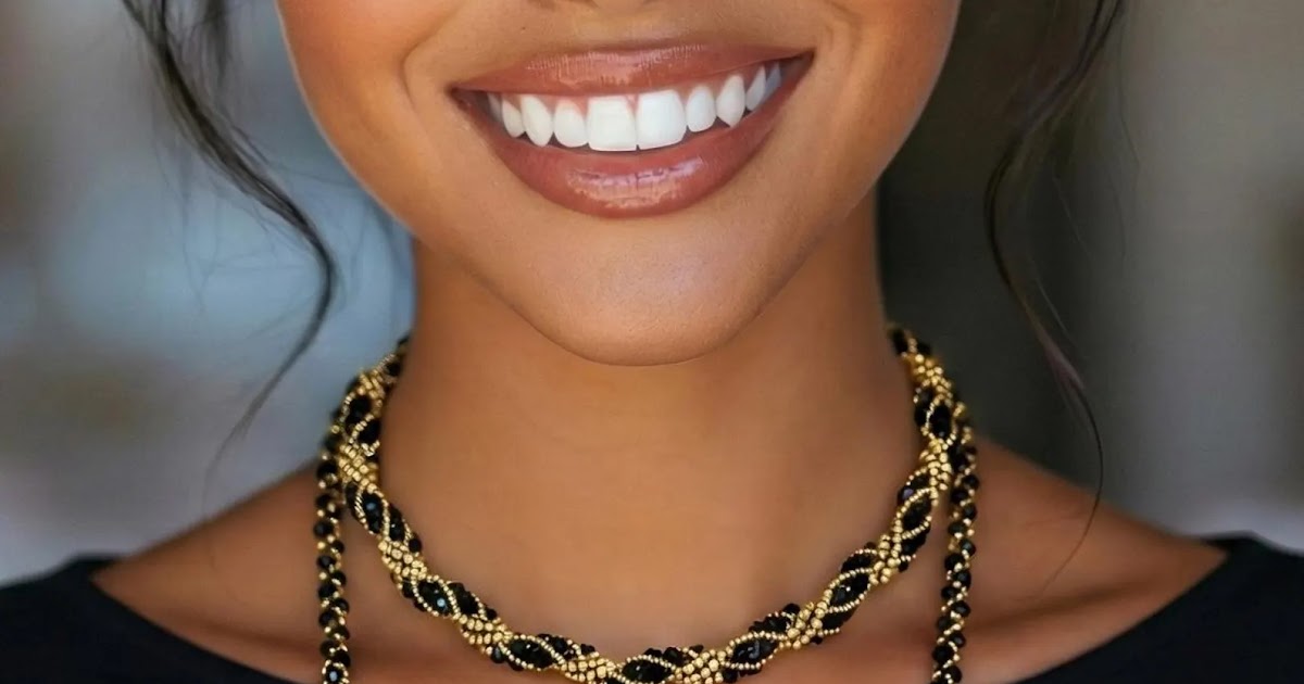 5 多层串珠项链/宝石串珠教程