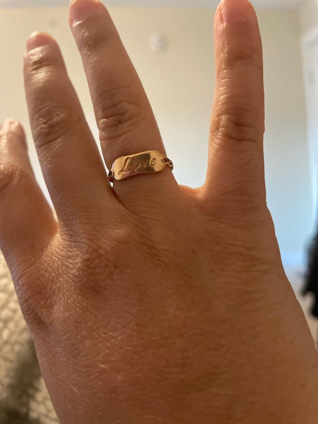 新款复古图章戒指