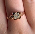 苏联戒指+古董钻石