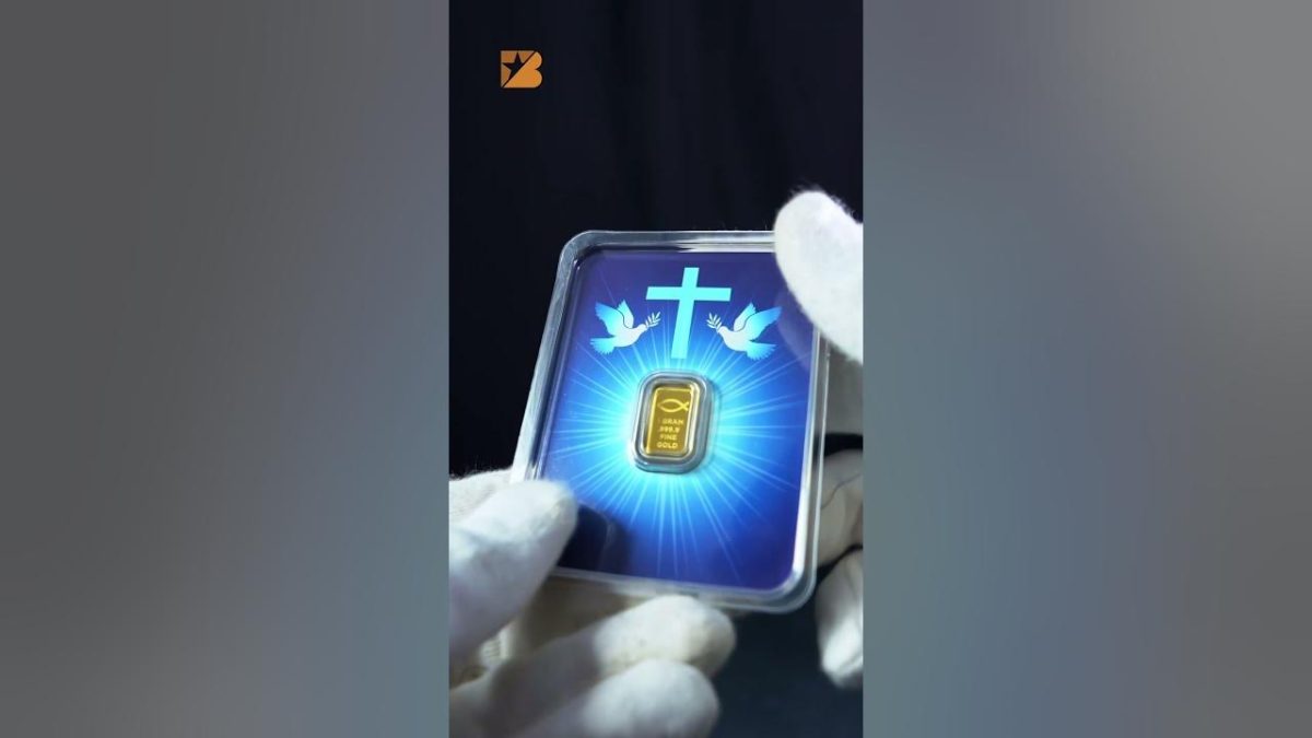 1 克 PAMP 耶稣基督祝福金条 |金银之星