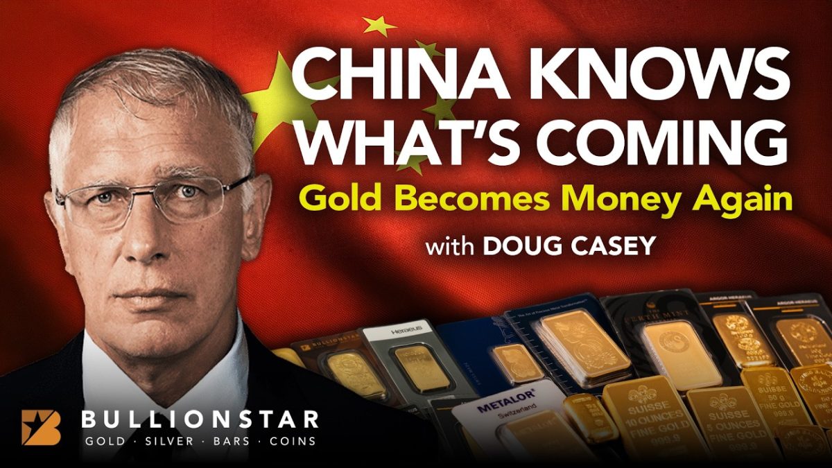 道格·凯西：我不会卖掉我的黄金 |中国为应对危机做好准备