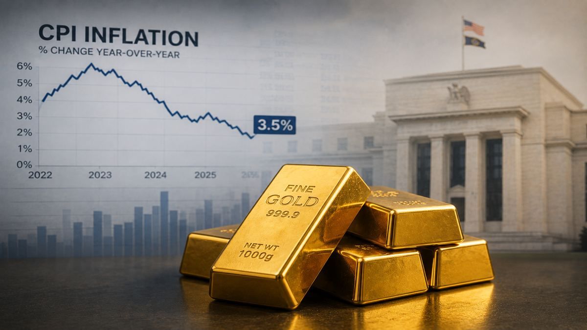 Gold The Fed CPI Rate