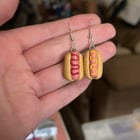 热狗耳环