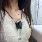 我制作的水晶护身符吊坠