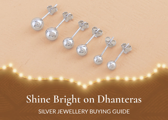 Dhanteras 闪耀光芒：银饰购买指南