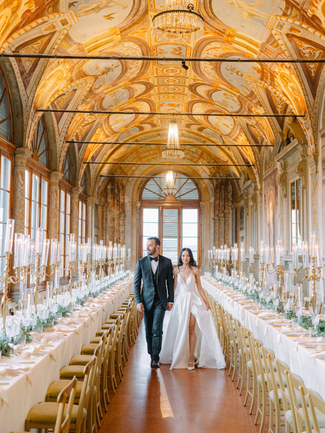 在拥有百年历史的托斯卡纳别墅举办意大利目的地婚礼 ~ WedLuxe Media