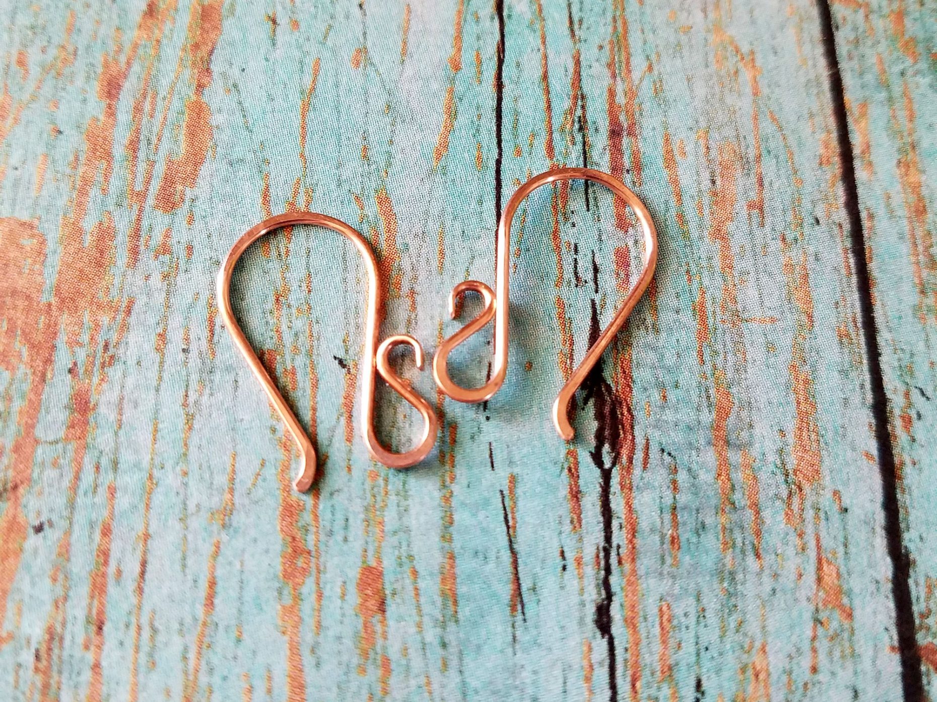 The Flourish Ear Wires - A Wire Jewelry Basics Tutorial from Door 44 Studios - Feature Image