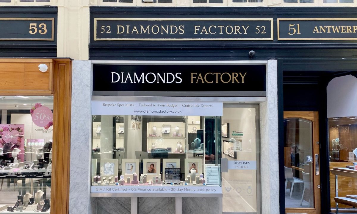 Diamonds Factory 在格拉斯哥开设了第一家店