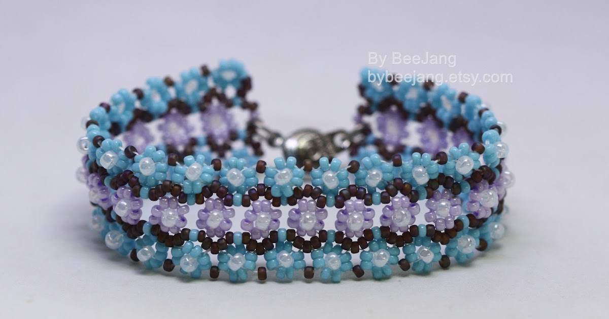 Astera 手链 – 雏菊珠教程