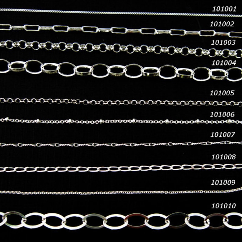 纯银脚链 未完成的散装链图片 1