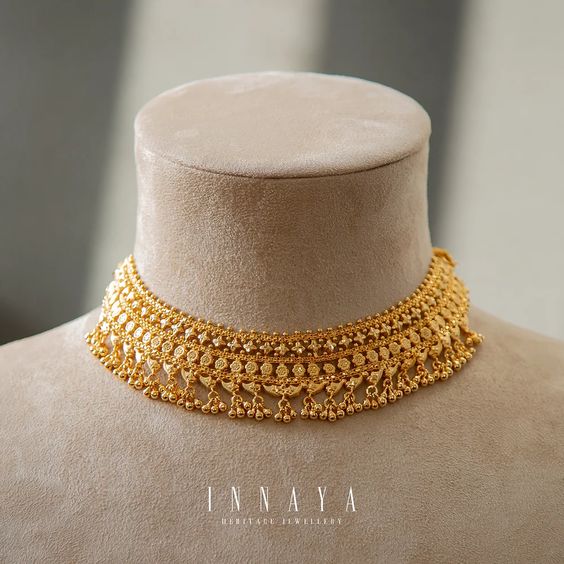 Marriage Bridal Gold Necklace Designs