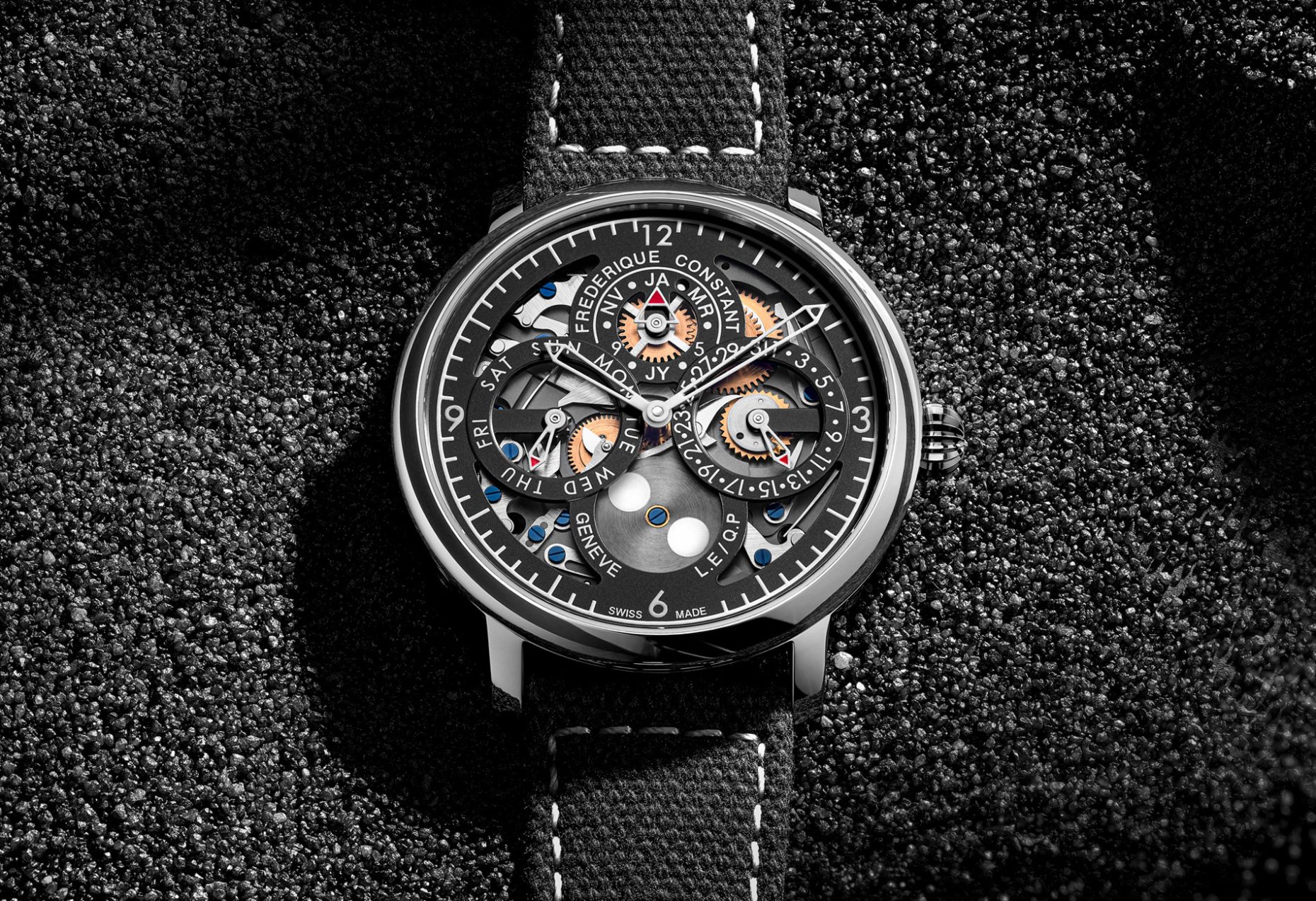 2024 frederique constant slimline perpetual calendar manufacture designed by peter speake pr sd