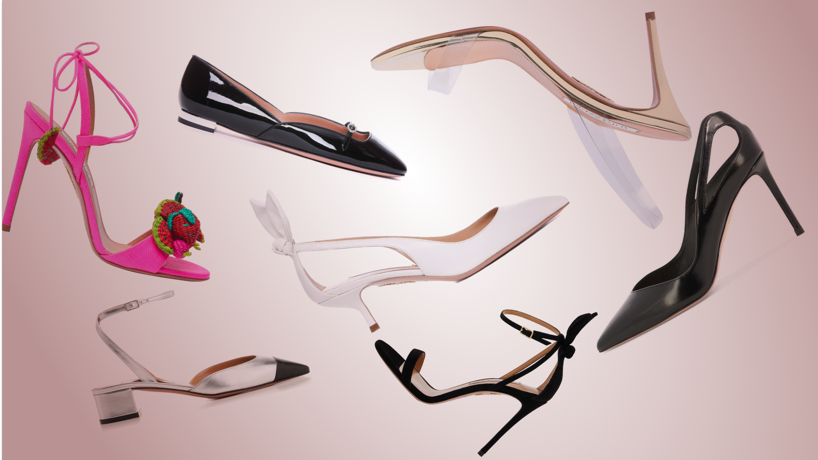 最畅销的 Aquazzura 鞋子在 italist 上，包括 Aquazzura 高跟鞋