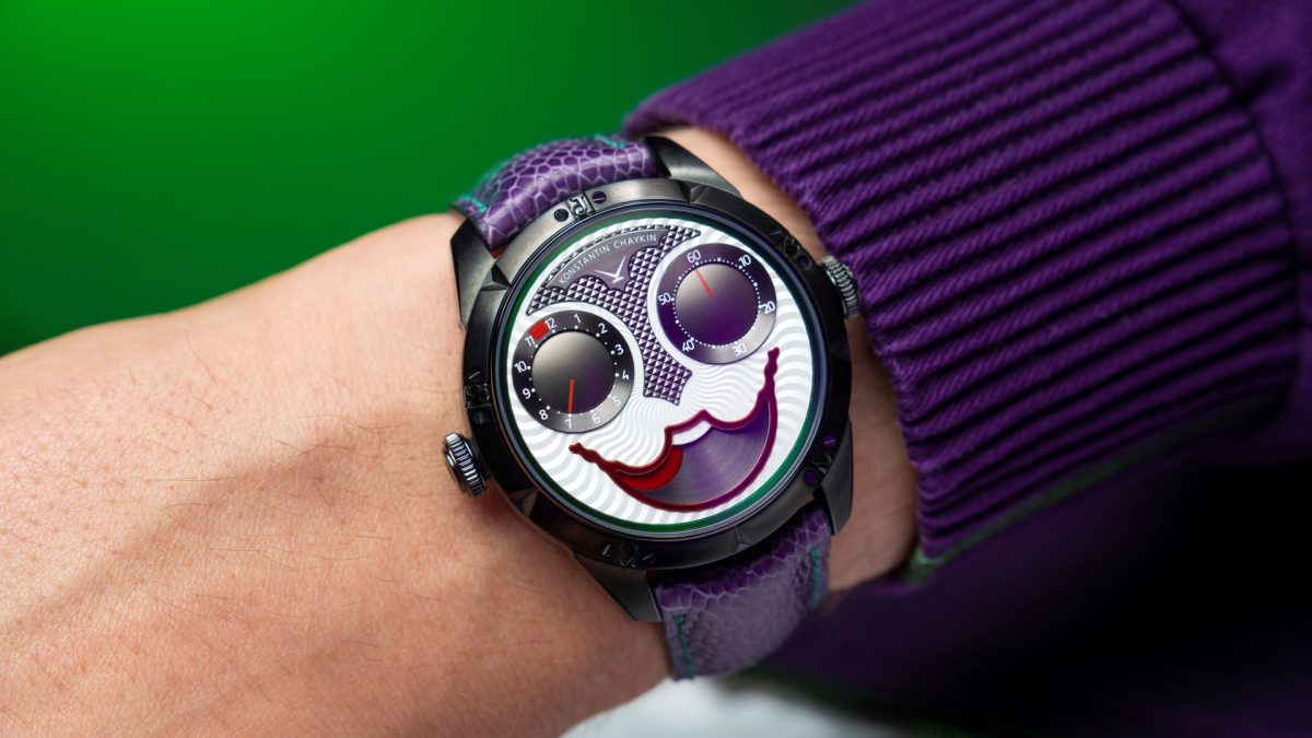 01 joker xxx unique piece watch by konstantin chaykin