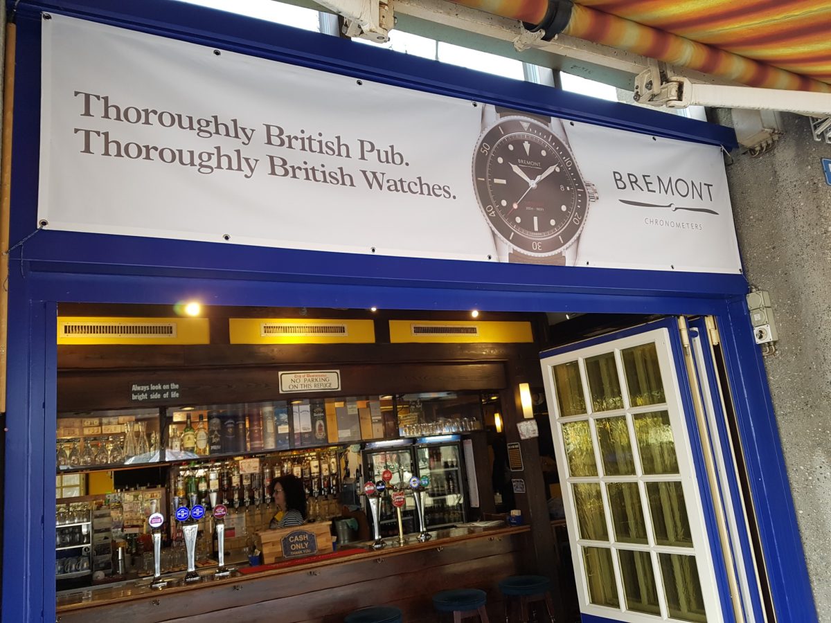Bremont at the pickwick