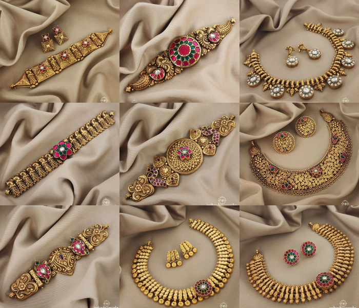 92.5 Pure Silver Kundhan Necklace From