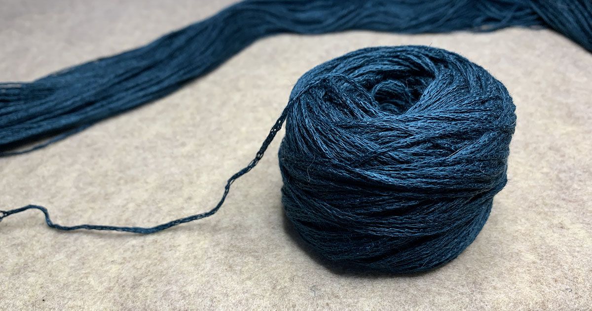 How to hand-wind a skein of yarn