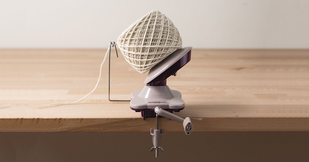 Knit Pick's beginner-friendly ball winder