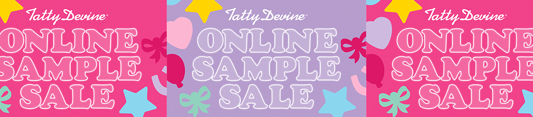 如何准备 Tatty Devine 在线样品销售