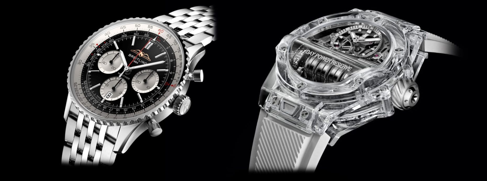 Hublot 与 Breitling - 12&60