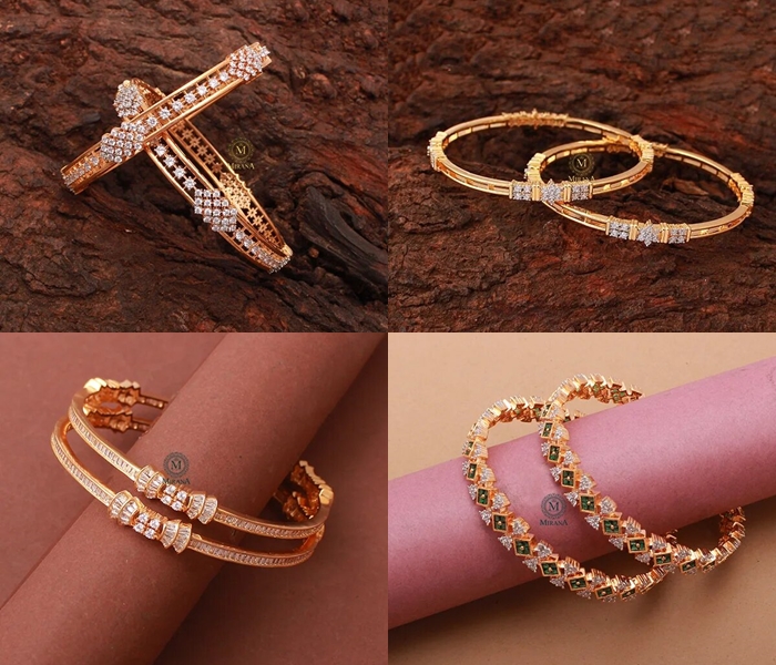 Daimond Alike Bangles From