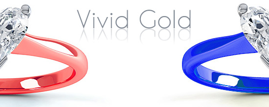 vivid gold rings