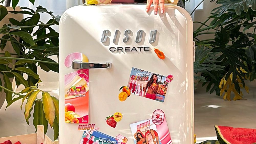 The Gisou x Create Fridge