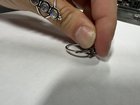 佩戴一个月后纯银剥落