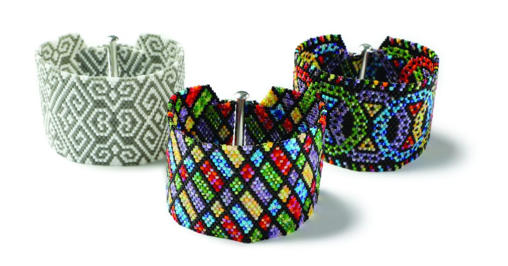 Polychromatic Cuffs by Nicole Vogt