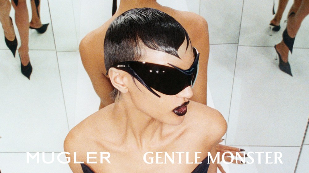 Campaign for Mugler x Gentle Monster collaboration