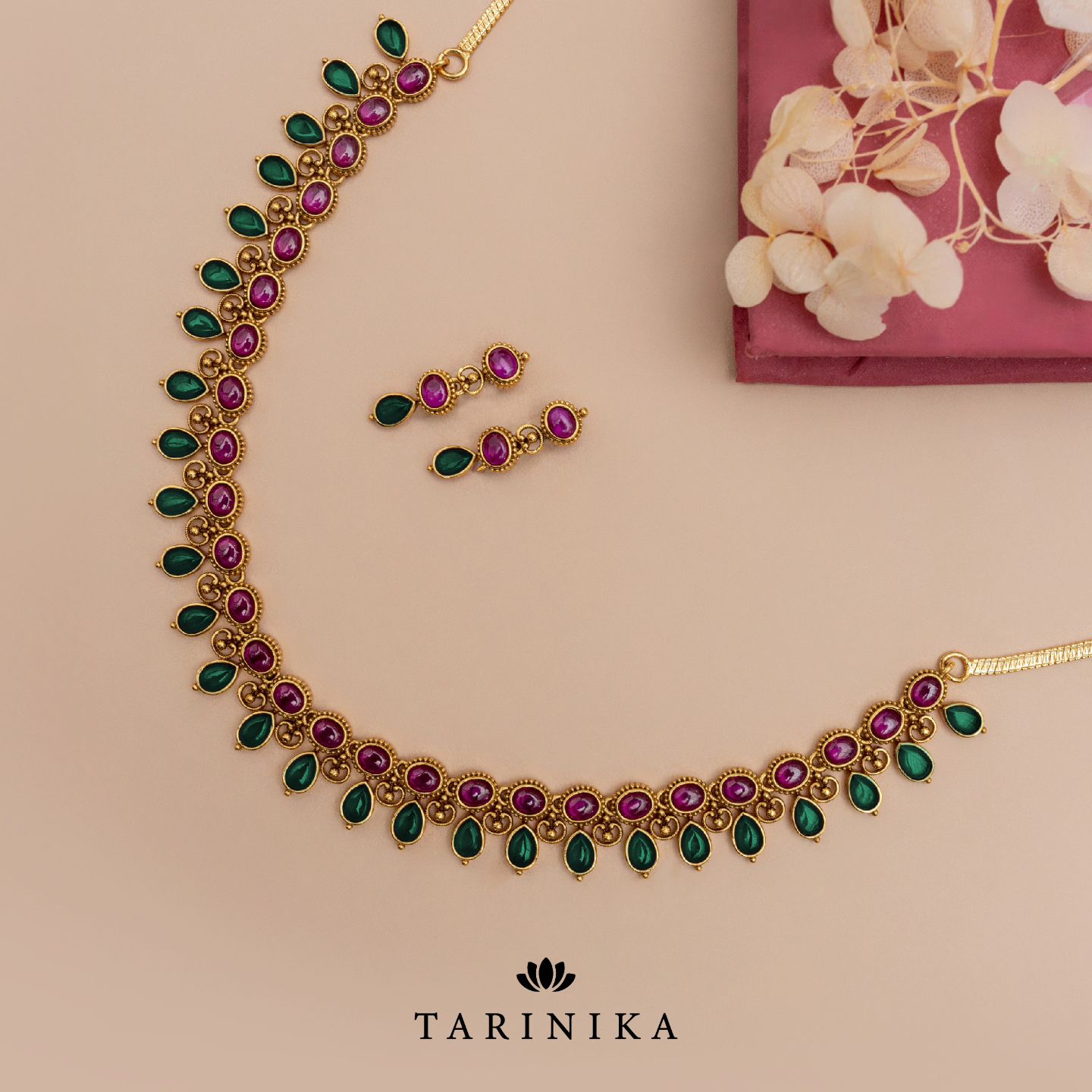 Beautiful Gold Plated Jewellery Sets From 'Rajatamaya'
