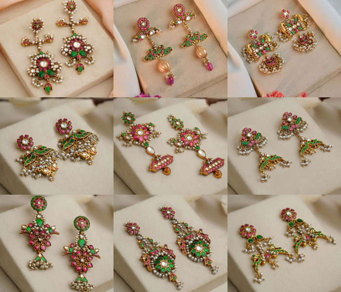 Kundan Jadau Necklace with Guttapusalu From 'Navkar Boutique'