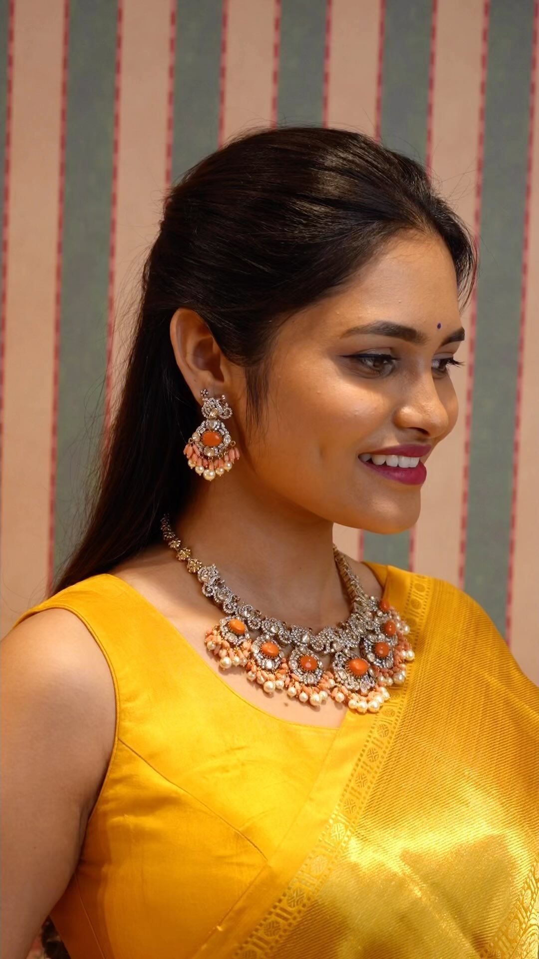 Nakshi Fusion Necklace From 'CBJ Gold'