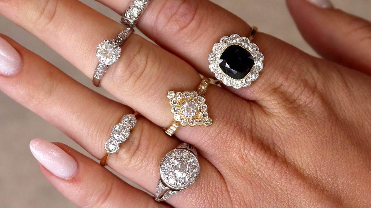 Gothic Engagement Rings