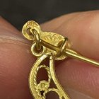 确定阿拉伯珠宝中黄金的克拉数（请原谅我把手指弄圆了）