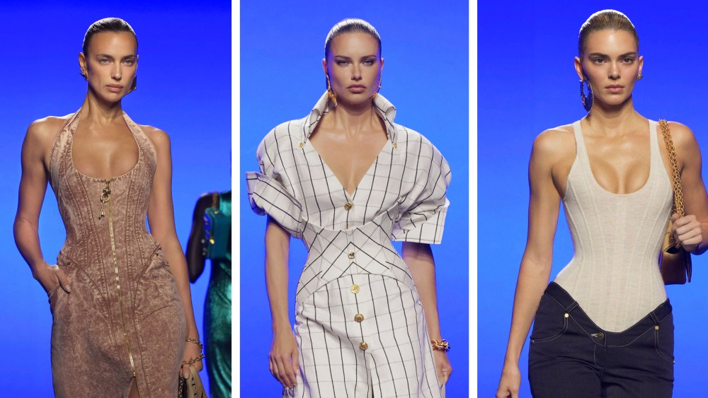 Adriana Lima on the runway at Schiaparelli’s spring 2025 show on Sept. 26 at Paris Fashion Week, victorias secret supermodels