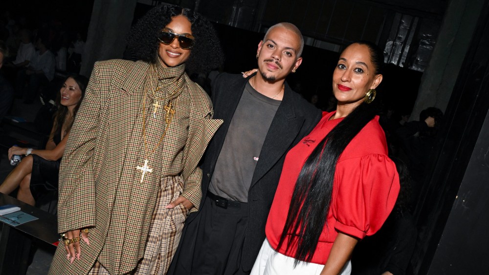 Ciara, Evan Ross and Tracee Ellis Ross.