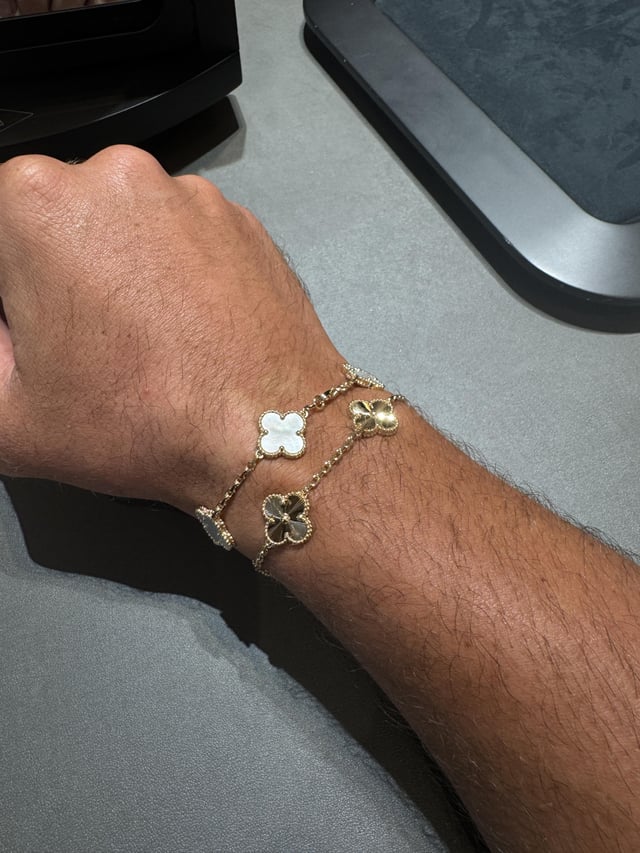 Van Cleef & Arpels 梵克雅宝 5 款镶嵌手链