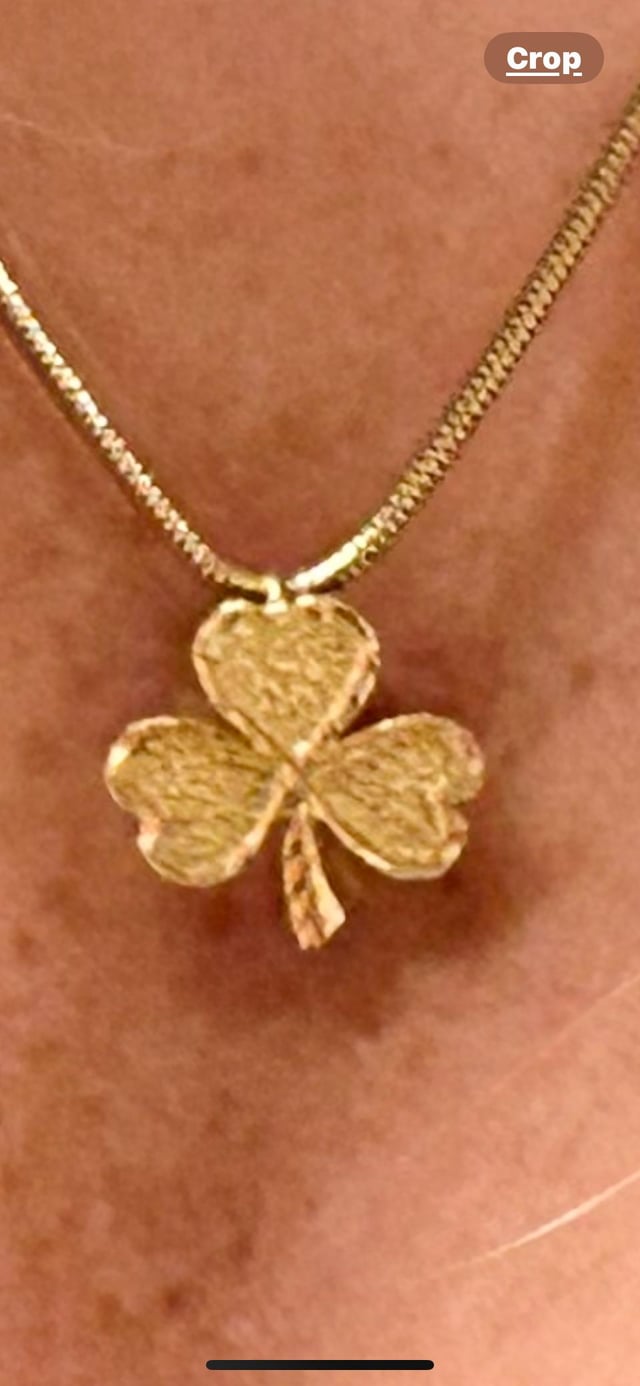 这是我祖母的，但被偷了。 :( 我想要一件替换品。有人见过像这件三叶草这样的复古单品吗？