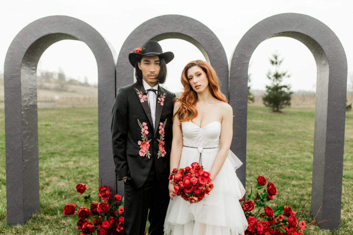 现代浪漫邂逅质朴优雅 ~ WedLuxe Media