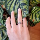 我订婚了！对这个人和戒指非常满意:)