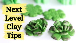 3个以下级别提示，以了解如何与聚合物粘土一起使用