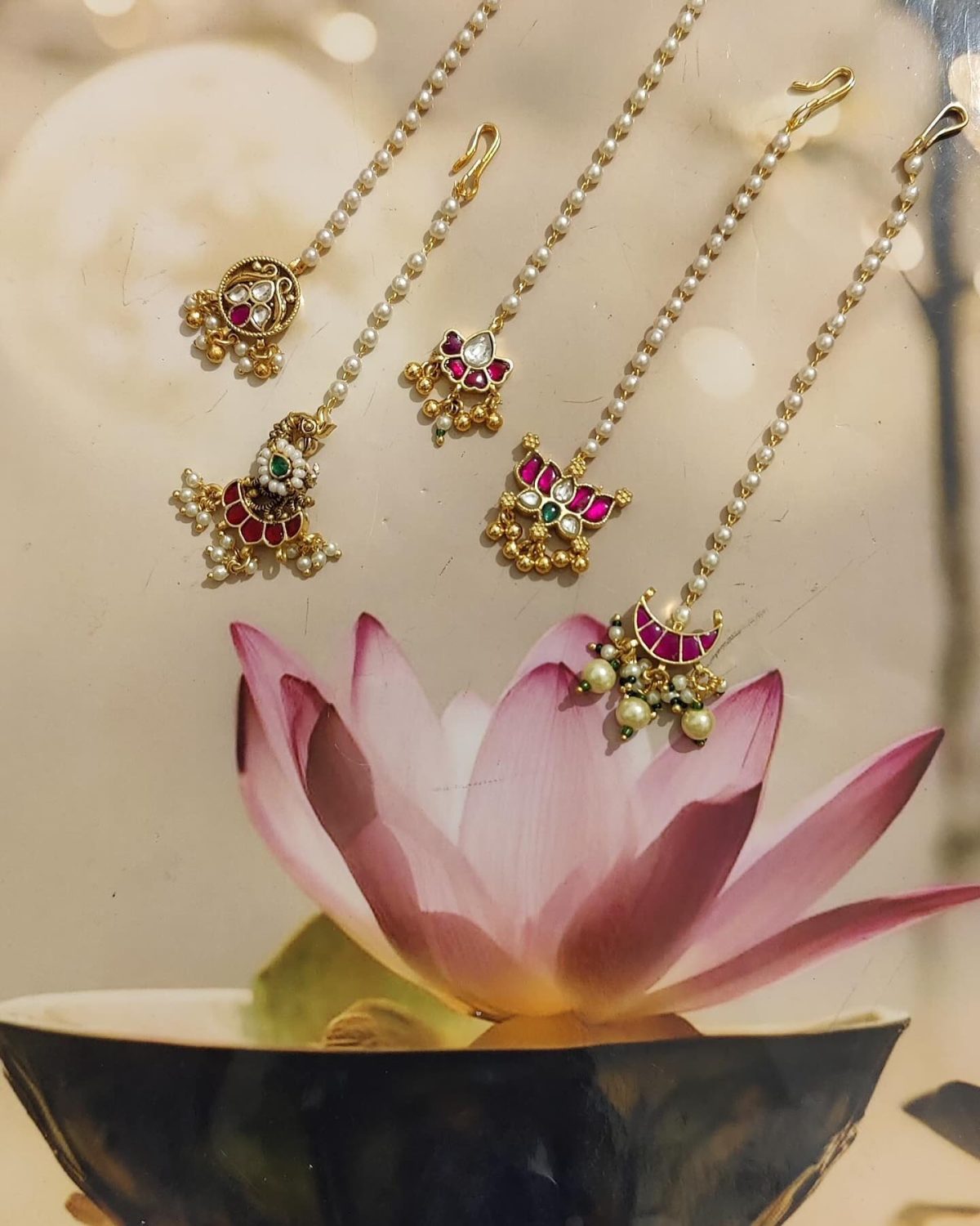 Peacock Design Glass Bangles From 'Aadhira'