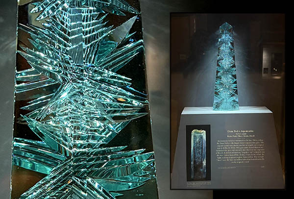 ``Dom Pedro''Aquamarine de Smithsonian是Bernd Munsteiner的杰作