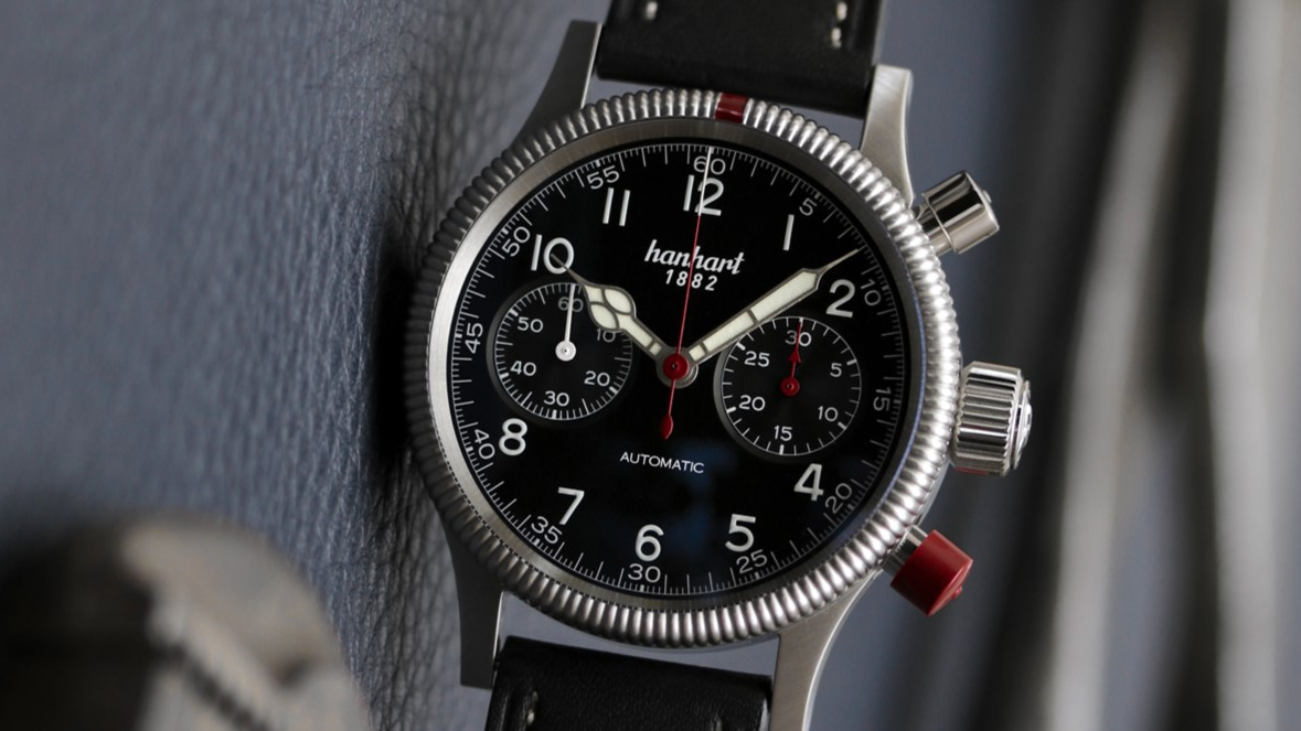 汉哈特向一流的手表展示