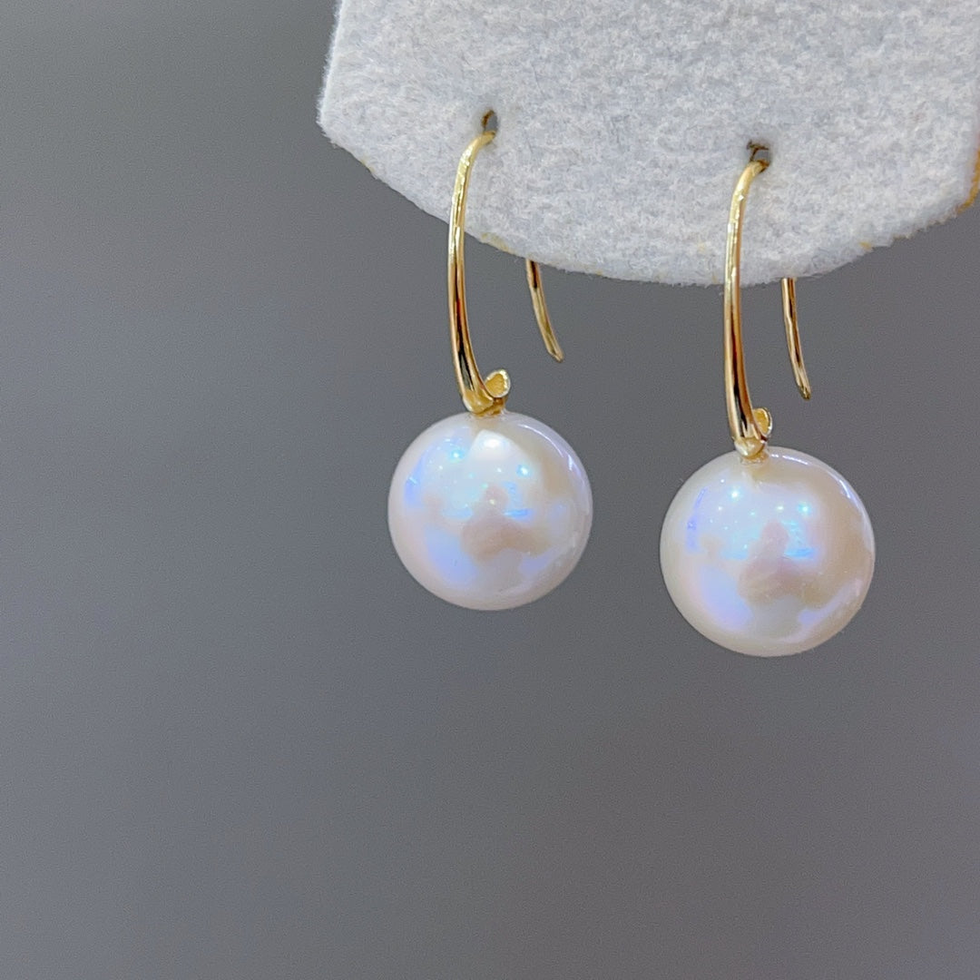 Elegant 18K Gold & 11-12mm Freshwater Pearl Jewelry - 图片 2