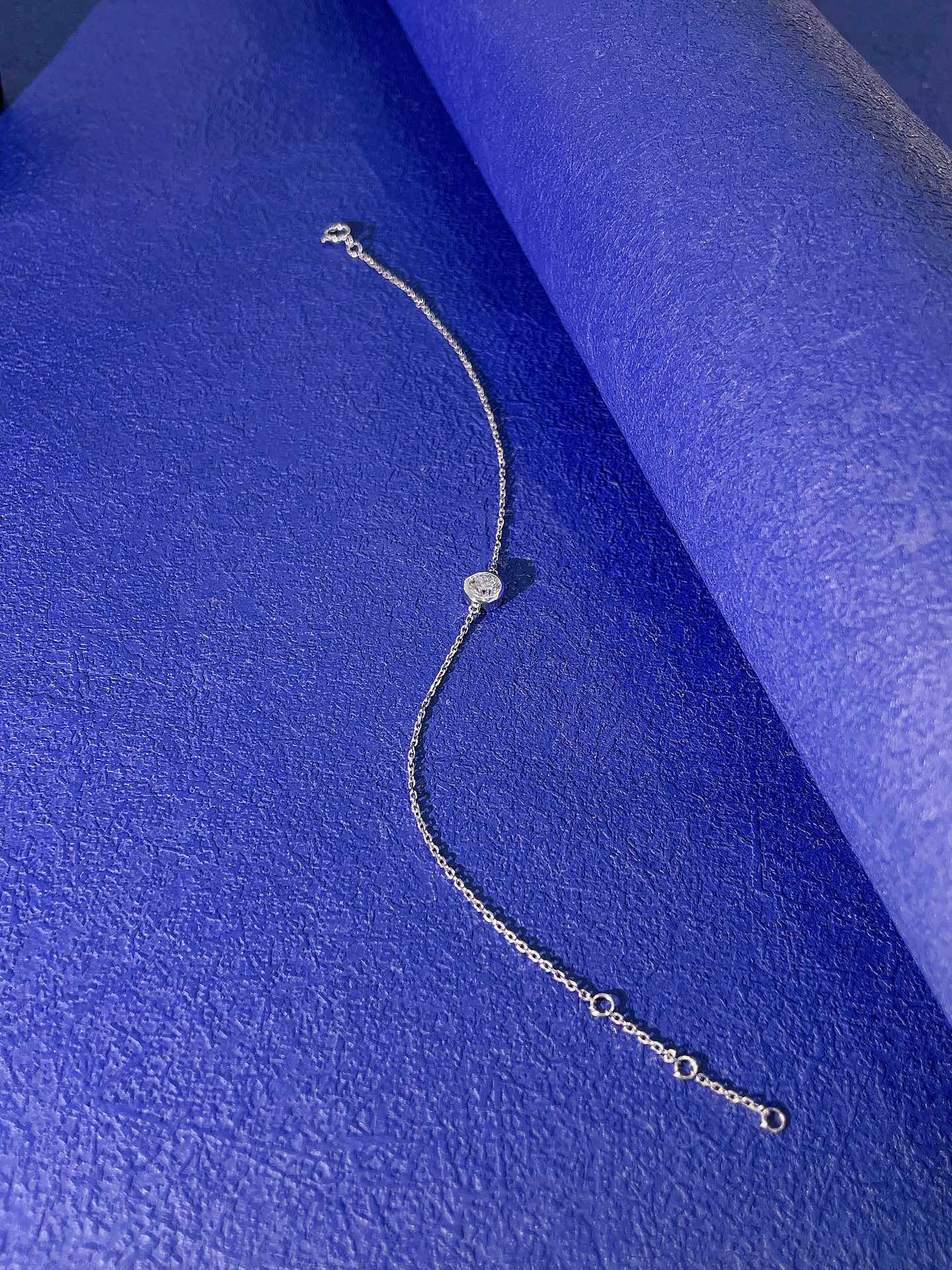 18K Cultured Diamond Bubble Bracelet - LGSL009 Series – Bild 3