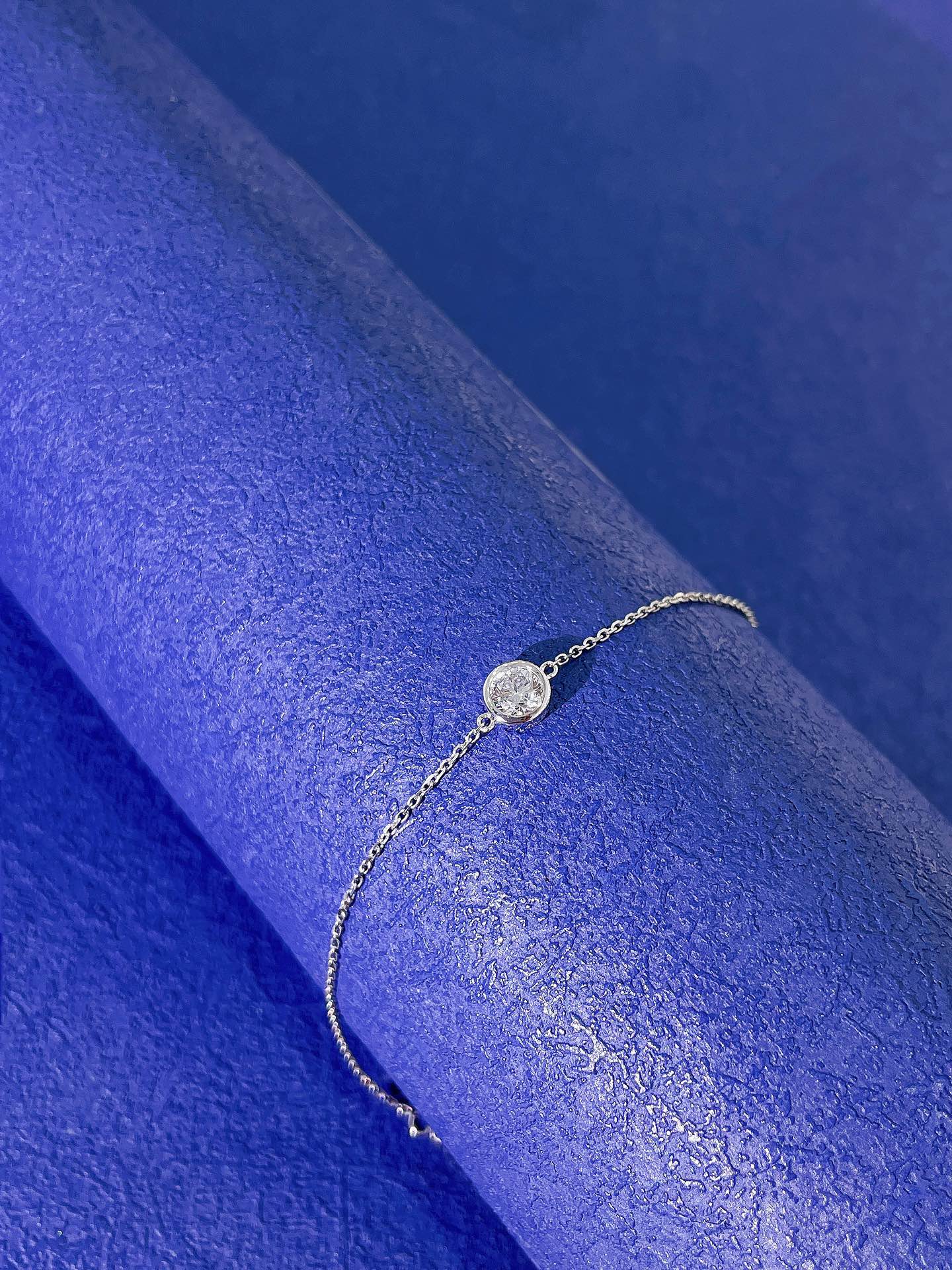 18K Cultured Diamond Bubble Bracelet - LGSL009 Series – Bild 4