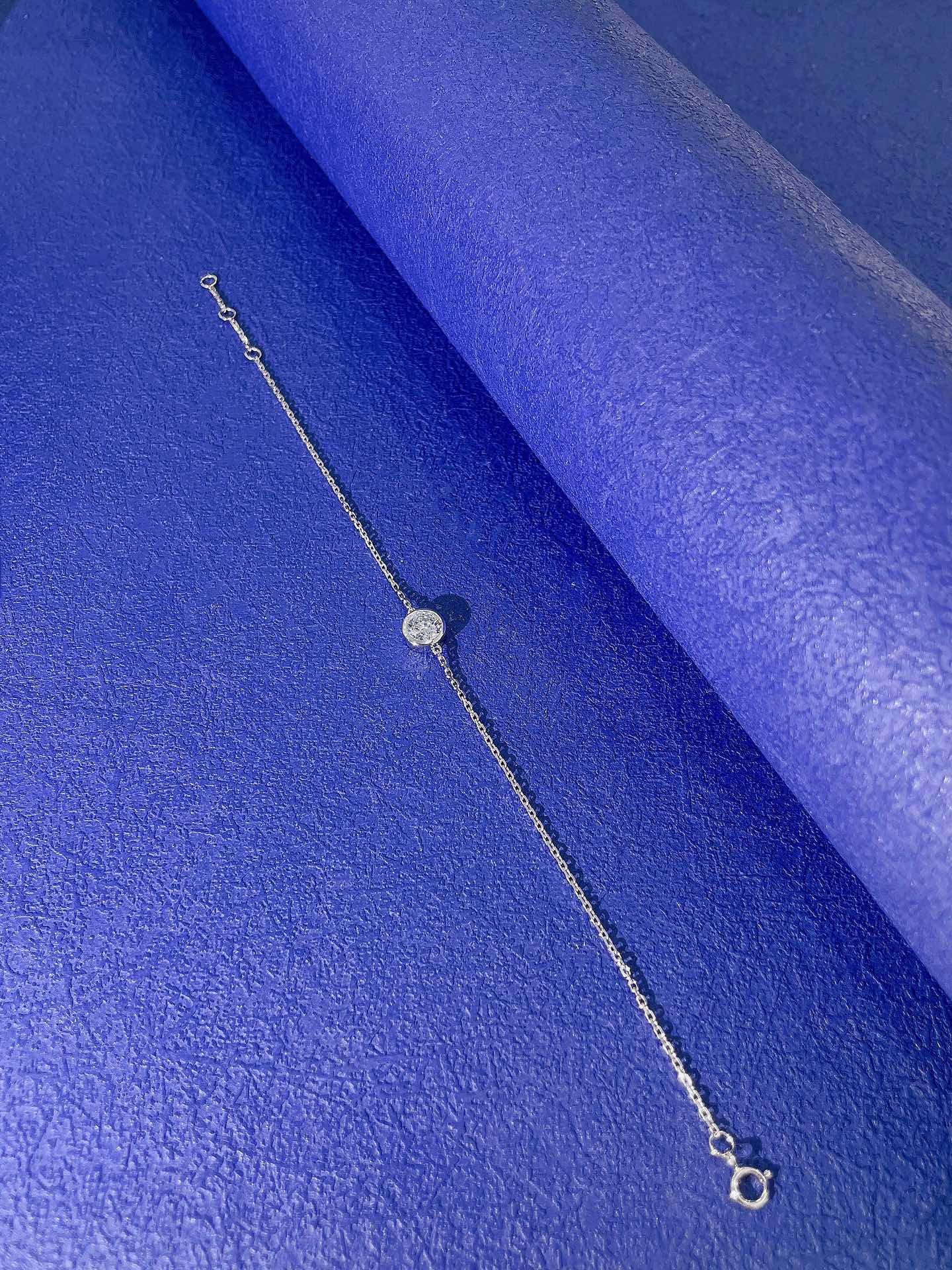 18K Cultured Diamond Bubble Bracelet - LGSL009 Series – Bild 6